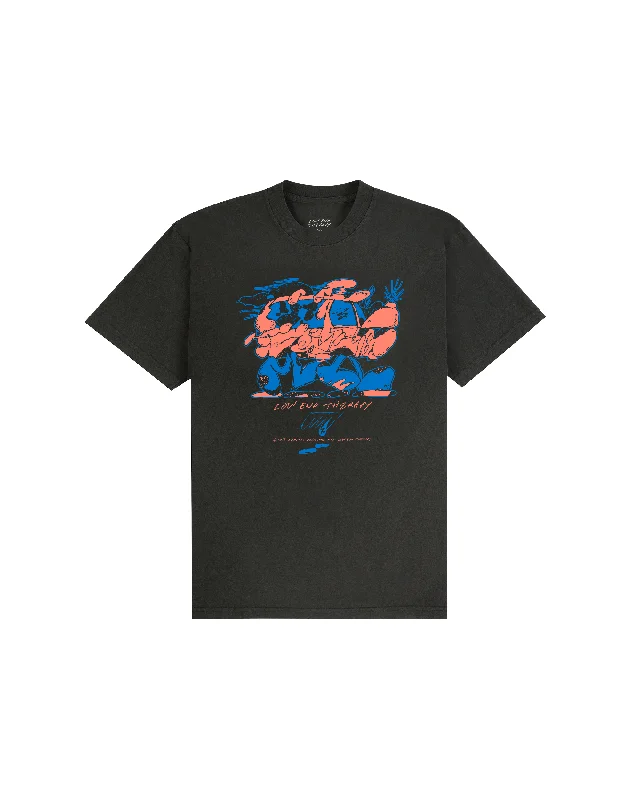 Stewart Armstrong Mystery Machine T-Shirt - Vintage Black-- Zippered Front Buttoned Front Snap Front Stewart Armstrong Mystery Machine T-Shirt - Vintage Black-- Zippered Front Buttoned Front Snap Front