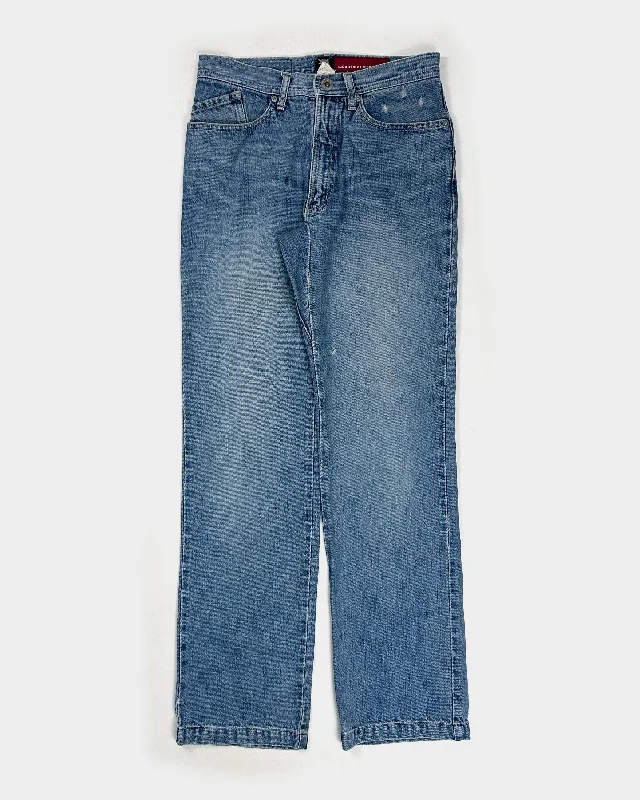Oakley Red Core Industrial Denim Pants 2000's Comfy High-Waist Jeans