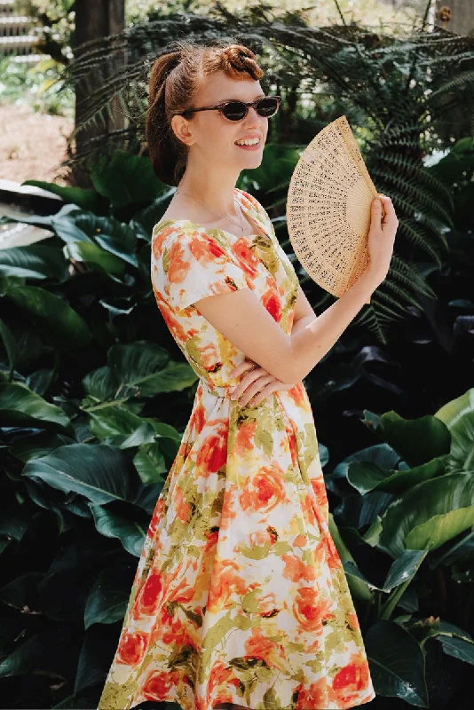 Laura Floral Dress Tunics Stylish elegant
