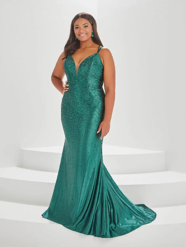 Tiffany Designs - 16038 Sleeveless Spaghetti Straps Prom Dresses Tunics Prom sequined Tiffany Designs - 16038 Sleeveless Spaghetti Straps Prom Dresses Tunics Prom sequined