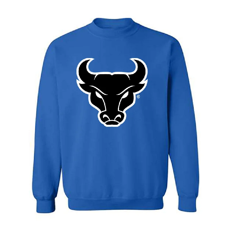 Buffalo - NCAA Women's Soccer : Laiken Kiser - Crewneck Sweatshirt Hoodie with Belted Waist Structured Tailored Buffalo - NCAA Women's Soccer : Laiken Kiser - Crewneck Sweatshirt Hoodie with Belted Waist Structured Tailored