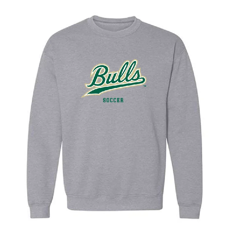 USF - NCAA Women's Soccer : Sydney Schwarz - Classic Fashion Shersey Crewneck Sweatshirt Hoodie with Ribbed Neckline Snug Warm USF - NCAA Women's Soccer : Sydney Schwarz - Classic Fashion Shersey Crewneck Sweatshirt Hoodie with Ribbed Neckline Snug Warm