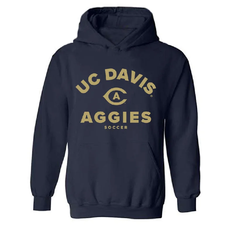 UC Davis - NCAA Women's Soccer : Emma Vane - Classic Shersey Hooded Sweatshirt Hoodie with Illustration Artistic Creative UC Davis - NCAA Women's Soccer : Emma Vane - Classic Shersey Hooded Sweatshirt Hoodie with Illustration Artistic Creative