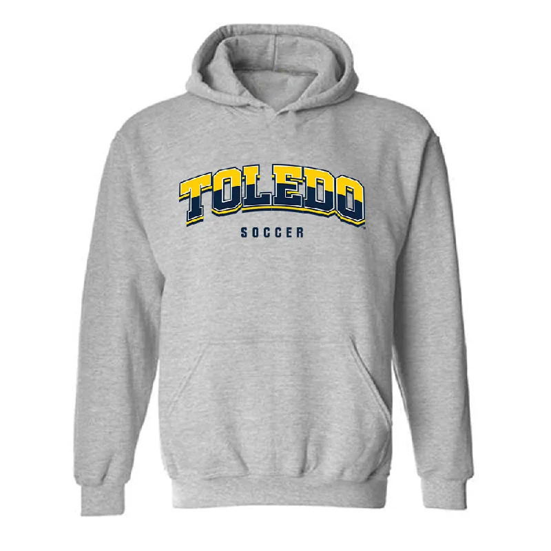 Toledo - NCAA Women's Soccer : Paige Dornheggen - Hooded Sweatshirt Hoodie with Hem Lace Feminine Delicate Toledo - NCAA Women's Soccer : Paige Dornheggen - Hooded Sweatshirt Hoodie with Hem Lace Feminine Delicate
