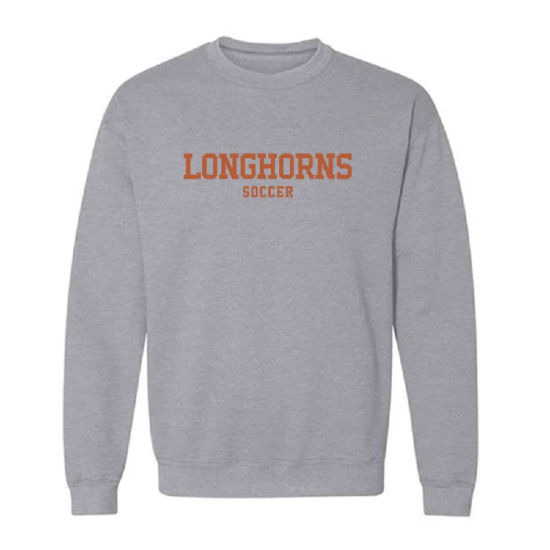 Texas - NCAA Women's Soccer : Amalia Villarreal - Classic Shersey Crewneck Sweatshirt Hoodie with Reflective Safety Nightwear Texas - NCAA Women's Soccer : Amalia Villarreal - Classic Shersey Crewneck Sweatshirt Hoodie with Reflective Safety Nightwear