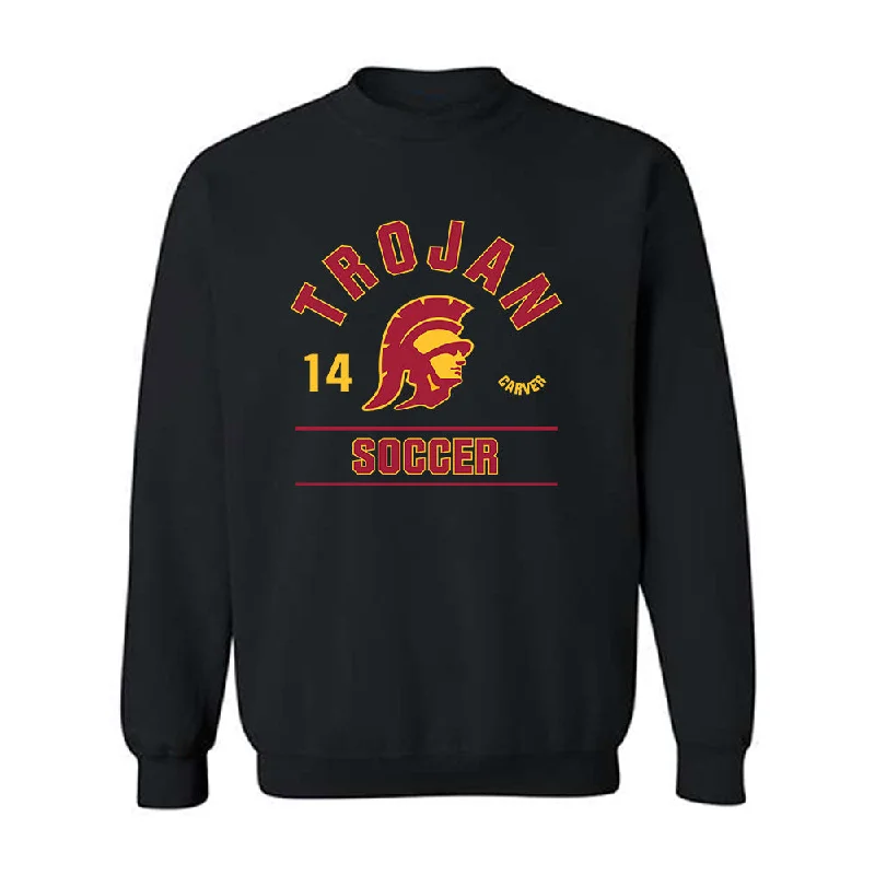 USC - NCAA Women's Soccer : Phoebe Carver - Classic Fashion Shersey Crewneck Sweatshirt Hoodie with Contrast Stitching Detailed Premium USC - NCAA Women's Soccer : Phoebe Carver - Classic Fashion Shersey Crewneck Sweatshirt Hoodie with Contrast Stitching Detailed Premium