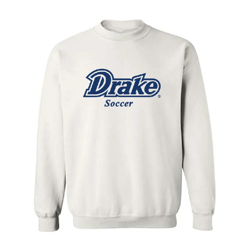 Drake - NCAA Women's Soccer : Lauren Kullberg - Classic Shersey Crewneck Sweatshirt Hoodie with Zipper Placket Modern Functional Drake - NCAA Women's Soccer : Lauren Kullberg - Classic Shersey Crewneck Sweatshirt Hoodie with Zipper Placket Modern Functional