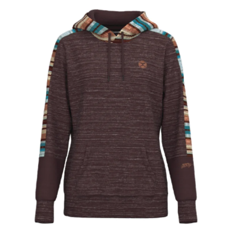 Women's Maroon Serape Hoodie by Hooey HH1259MASP Hoodie with Pocket Utility Practical Women's Maroon Serape Hoodie by Hooey HH1259MASP Hoodie with Pocket Utility Practical