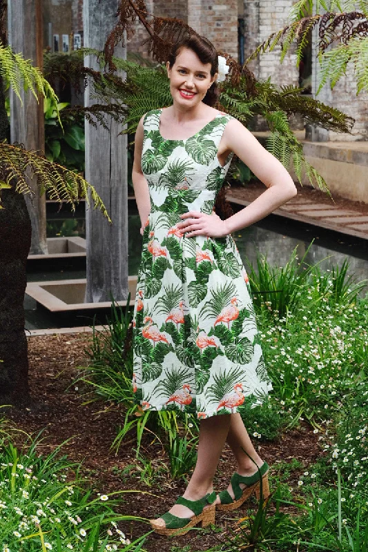 Cora Flamingo Dress Tunics Versatile functional