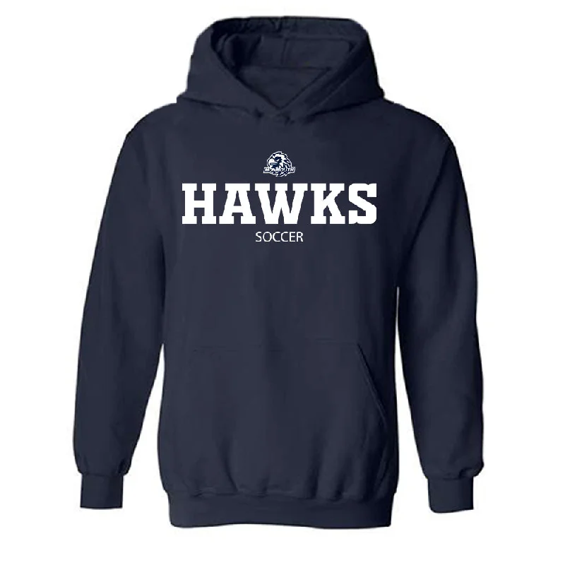Monmouth - NCAA Women's Soccer : Grace Notarfrancesco - Classic Shersey Hooded Sweatshirt Hoodie with Button Classic Timeless Monmouth - NCAA Women's Soccer : Grace Notarfrancesco - Classic Shersey Hooded Sweatshirt Hoodie with Button Classic Timeless