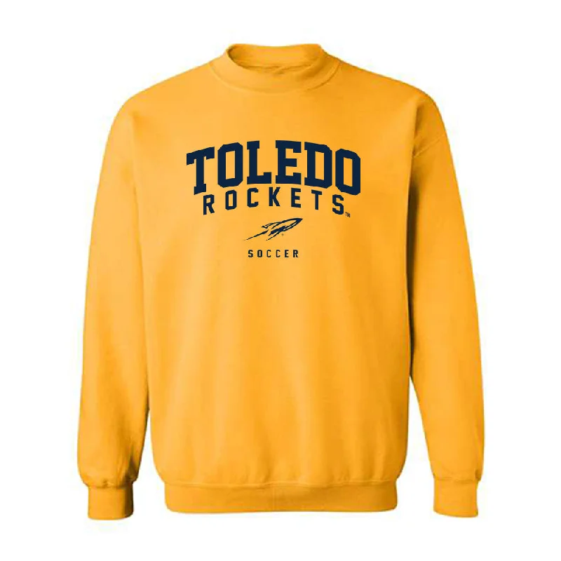 Toledo - NCAA Women's Soccer : Agnes Stenlund - Classic Shersey Crewneck Sweatshirt Hoodie with Hem Applique Textured Unique Toledo - NCAA Women's Soccer : Agnes Stenlund - Classic Shersey Crewneck Sweatshirt Hoodie with Hem Applique Textured Unique