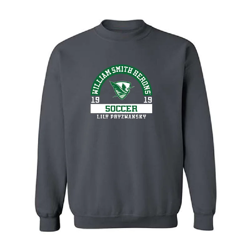 HWS - NCAA Women's Soccer : Lily Pryzwansky - Classic Fashion Shersey Crewneck Sweatshirt Hoodie with Print Artistic Unique HWS - NCAA Women's Soccer : Lily Pryzwansky - Classic Fashion Shersey Crewneck Sweatshirt Hoodie with Print Artistic Unique