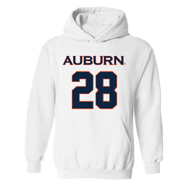 Auburn - NCAA Women's Soccer : Erin Houston Hooded Sweatshirt Hoodie with Batwing Sleeves Loose Dramatic Auburn - NCAA Women's Soccer : Erin Houston Hooded Sweatshirt Hoodie with Batwing Sleeves Loose Dramatic