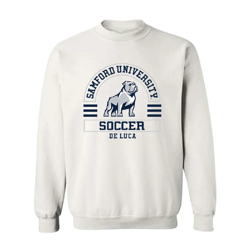 Samford - NCAA Women's Soccer : Samantha De Luca - Classic Fashion Shersey Crewneck Sweatshirt Hoodie with Turtle Neck Cozy Winter Samford - NCAA Women's Soccer : Samantha De Luca - Classic Fashion Shersey Crewneck Sweatshirt Hoodie with Turtle Neck Cozy Winter