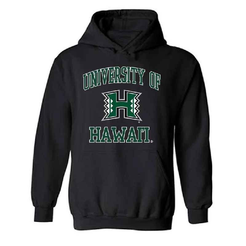 Hawaii - NCAA Women's Soccer : Kennedy Justin - Classic Shersey Hooded Sweatshirt Hooded Sweatshirt Casual Wear Street Style Hawaii - NCAA Women's Soccer : Kennedy Justin - Classic Shersey Hooded Sweatshirt Hooded Sweatshirt Casual Wear Street Style