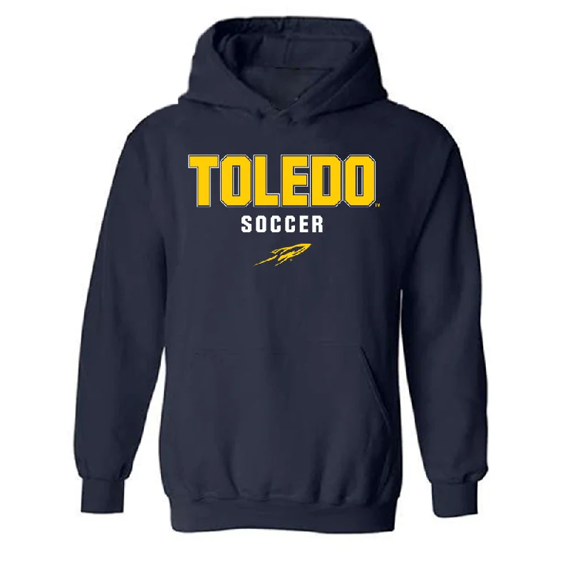 Toledo - NCAA Women's Soccer : Paige Dornheggen - Classic Shersey Hooded Sweatshirt Hoodie with Hem Fringe Bohemian Relaxed Toledo - NCAA Women's Soccer : Paige Dornheggen - Classic Shersey Hooded Sweatshirt Hoodie with Hem Fringe Bohemian Relaxed