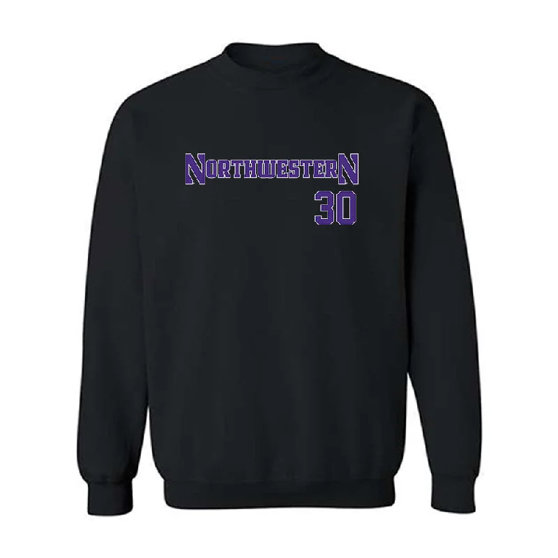 Northwestern - NCAA Women's Soccer : Caroline Roy - Classic Shersey Crewneck Sweatshirt Hoodie with Drop Shoulder Relaxed Streetwear Northwestern - NCAA Women's Soccer : Caroline Roy - Classic Shersey Crewneck Sweatshirt Hoodie with Drop Shoulder Relaxed Streetwear