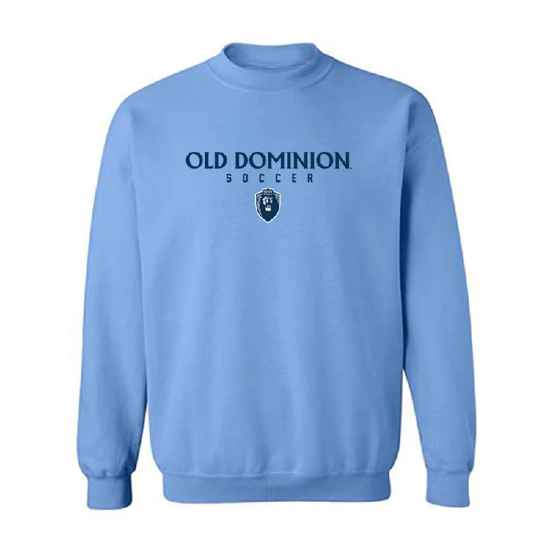 Old Dominion - NCAA Women's Soccer : Emily Bredek - Crewneck Sweatshirt Classic Shersey Hoodie with Hem Ribbing Snug Secure Old Dominion - NCAA Women's Soccer : Emily Bredek - Crewneck Sweatshirt Classic Shersey Hoodie with Hem Ribbing Snug Secure
