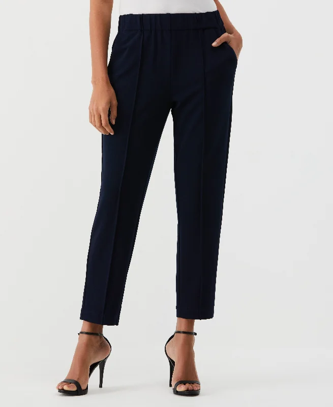 Easy Pull On Pant Relaxed High-Waist Trousers