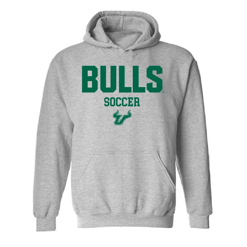 USF - NCAA Women's Soccer : Linnea Nestor - Classic Shersey Hooded Sweatshirt Hoodie with Back Slit Movement Comfort USF - NCAA Women's Soccer : Linnea Nestor - Classic Shersey Hooded Sweatshirt Hoodie with Back Slit Movement Comfort