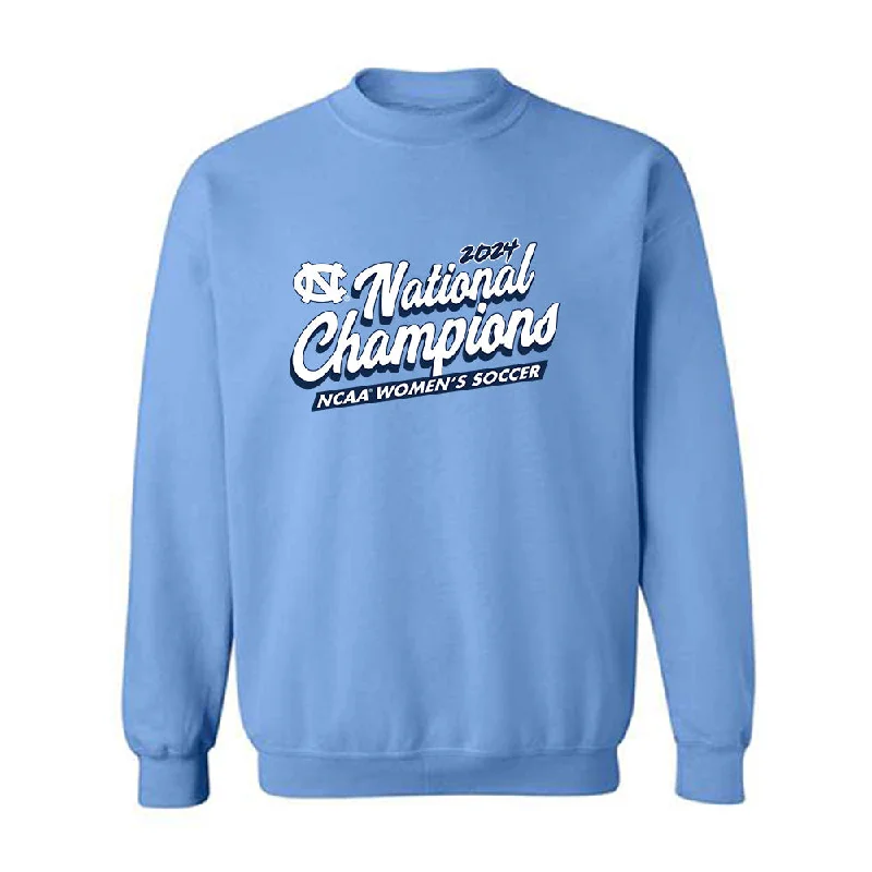 UNC - NCAA Women's Soccer : Ashley Pennie - National Champs Crewneck Sweatshirt Hoodie with Strings Custom Fit Adjustable UNC - NCAA Women's Soccer : Ashley Pennie - National Champs Crewneck Sweatshirt Hoodie with Strings Custom Fit Adjustable