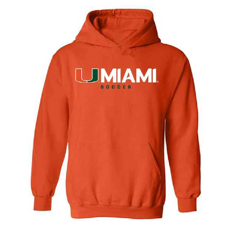 Miami - NCAA Women's Soccer : Zoe Shepherd - Classic Shersey Hooded Sweatshirt Hoodie with Bell Sleeves Flared Feminine Miami - NCAA Women's Soccer : Zoe Shepherd - Classic Shersey Hooded Sweatshirt Hoodie with Bell Sleeves Flared Feminine