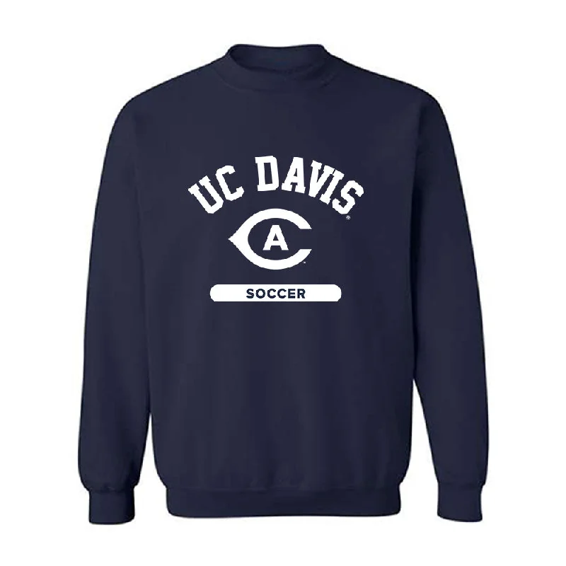 UC Davis - NCAA Women's Soccer : Sarah Canavan - Classic Shersey Crewneck Sweatshirt Hoodie with Camouflage Military Edgy UC Davis - NCAA Women's Soccer : Sarah Canavan - Classic Shersey Crewneck Sweatshirt Hoodie with Camouflage Military Edgy