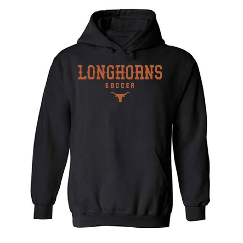 Texas - NCAA Women's Soccer : Amalia Villarreal - Classic Shersey Hooded Sweatshirt Hoodie with Camouflage Military Edgy Texas - NCAA Women's Soccer : Amalia Villarreal - Classic Shersey Hooded Sweatshirt Hoodie with Camouflage Military Edgy