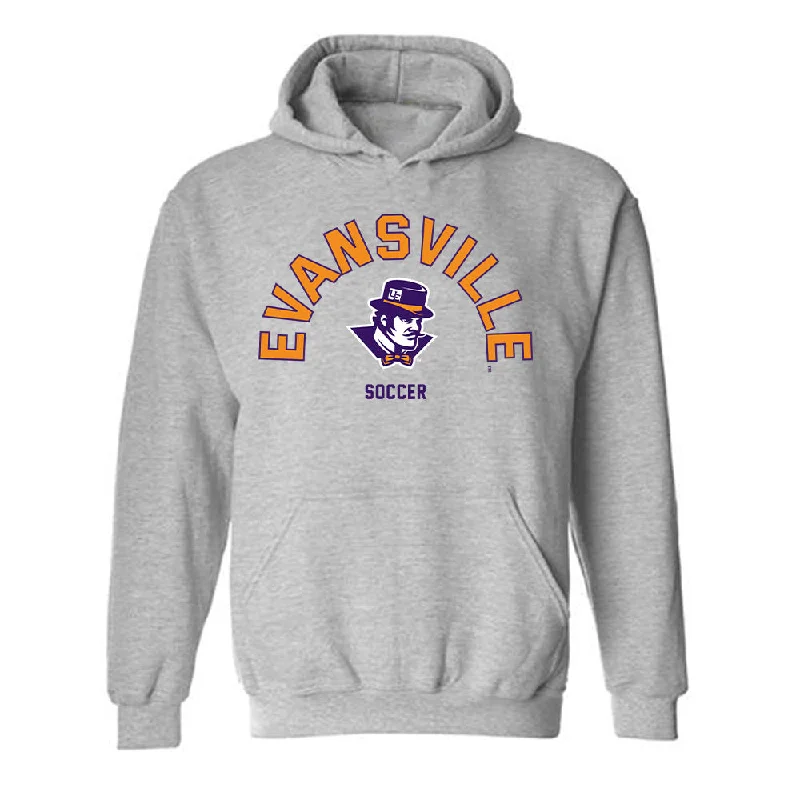Evansville - NCAA Women's Soccer : Brielle LaBerge - Hooded Sweatshirt Hoodie with Side Slits Relaxed Casual Evansville - NCAA Women's Soccer : Brielle LaBerge - Hooded Sweatshirt Hoodie with Side Slits Relaxed Casual