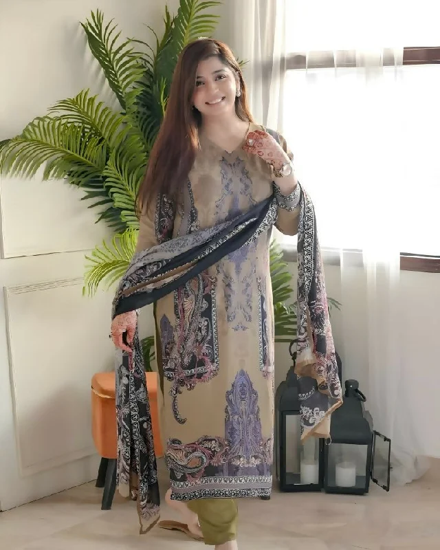 Aastha Fashion Women's Printed Muslin Multicolor Kurti With Pant And Dupatta By Srf Jaipur Slim Fit Casual Pants Aastha Fashion Women's Printed Muslin Multicolor Kurti With Pant And Dupatta By Srf Jaipur Slim Fit Casual Pants