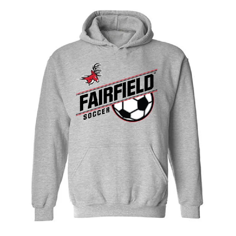 Fairfield - NCAA Women's Soccer : Arden MacNeil - Hooded Sweatshirt Classic Fashion Shersey Hoodie with Front Slit Layering Stylish Fairfield - NCAA Women's Soccer : Arden MacNeil - Hooded Sweatshirt Classic Fashion Shersey Hoodie with Front Slit Layering Stylish