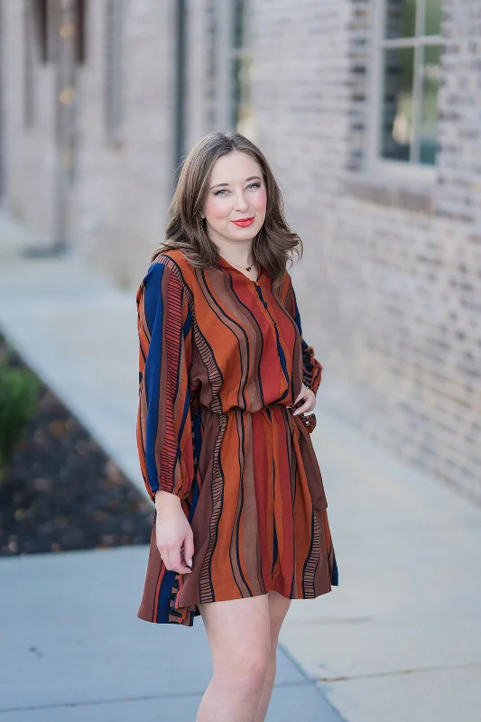 Spice Cake Mini Dress Stylish Plaid Mini Dress