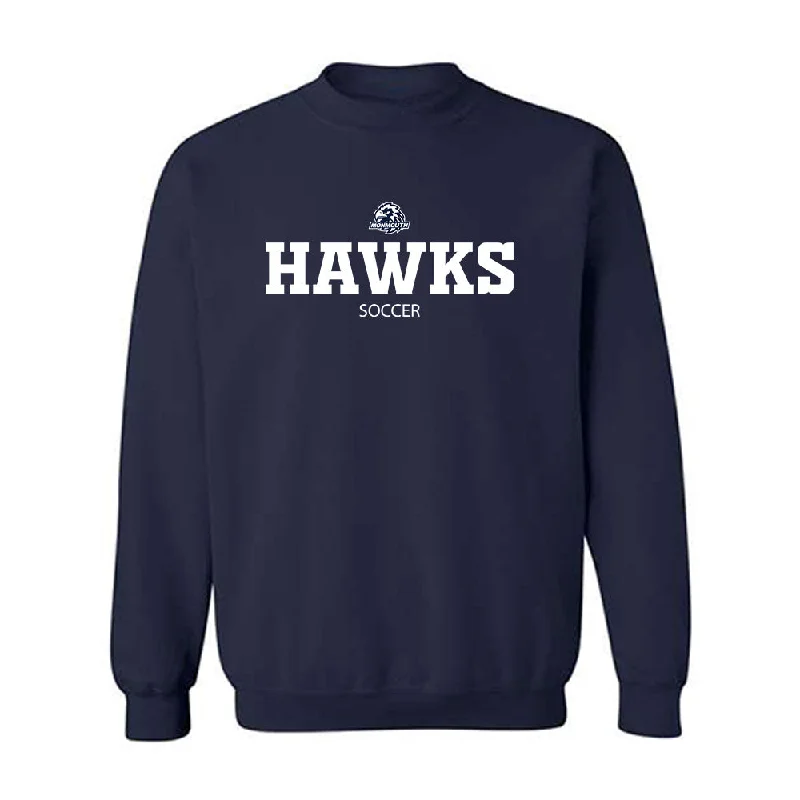 Monmouth - NCAA Women's Soccer : Ashley Lavrich - Classic Shersey Crewneck Sweatshirt Hoodie with Drawstring Waist Adjustable Fitted Monmouth - NCAA Women's Soccer : Ashley Lavrich - Classic Shersey Crewneck Sweatshirt Hoodie with Drawstring Waist Adjustable Fitted
