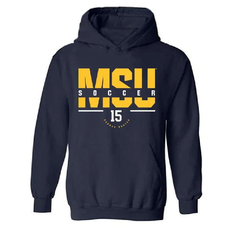 Murray State - NCAA Women's Soccer : Hannah Carter - Hooded Sweatshirt Classic Fashion Shersey Hoodie with Ribbed Hem Stretchable Secure Murray State - NCAA Women's Soccer : Hannah Carter - Hooded Sweatshirt Classic Fashion Shersey Hoodie with Ribbed Hem Stretchable Secure