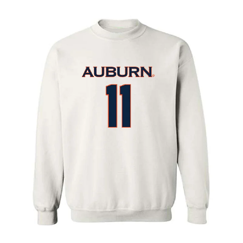 Auburn - NCAA Women's Soccer : LJ Knox Sweatshirt Hoodie with Raglan Sleeves Sporty Comfortable Auburn - NCAA Women's Soccer : LJ Knox Sweatshirt Hoodie with Raglan Sleeves Sporty Comfortable