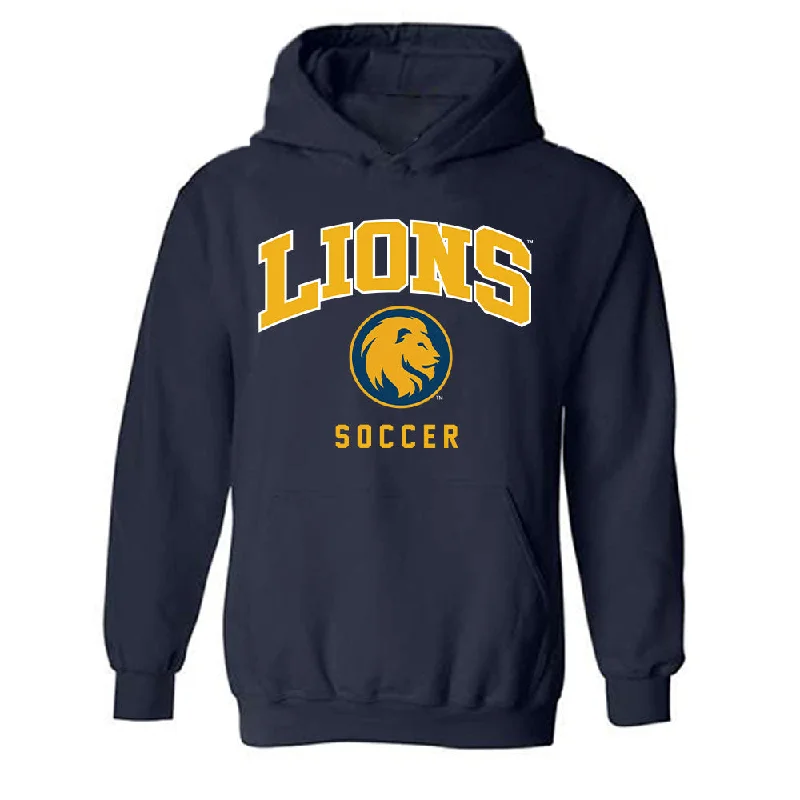 Texas A&M Commerce - NCAA Women's Soccer : Elaina Flores - Classic Fashion Shersey Hooded Sweatshirt Hoodie with Turtle Neck Cozy Winter Texas A&M Commerce - NCAA Women's Soccer : Elaina Flores - Classic Fashion Shersey Hooded Sweatshirt Hoodie with Turtle Neck Cozy Winter