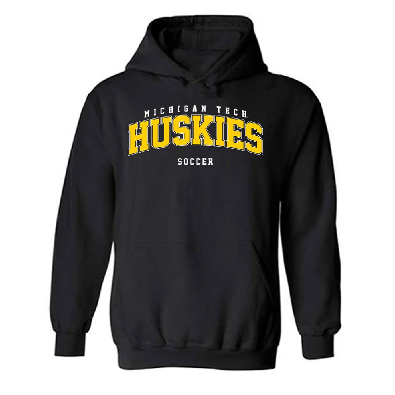 Michigan Tech - NCAA Women's Soccer : Clara Murchison - Classic Shersey Hooded Sweatshirt Cotton Hoodie Fleece Lining Warmth Michigan Tech - NCAA Women's Soccer : Clara Murchison - Classic Shersey Hooded Sweatshirt Cotton Hoodie Fleece Lining Warmth