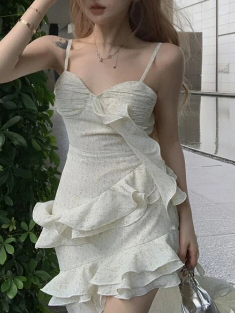 Wjczt Korean Fashion Summer Sexy Kawaii Dress Women Holiday Sleeveless Suspender Strap Dress Vacation Seaside Beach Fairy Mini Dress Cozy Jersey Mini Dress Wjczt Korean Fashion Summer Sexy Kawaii Dress Women Holiday Sleeveless Suspender Strap Dress Vacation Seaside Beach Fairy Mini Dress Cozy Jersey Mini Dress