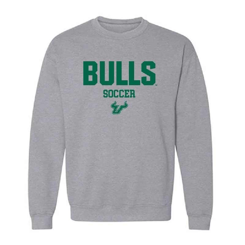 USF - NCAA Women's Soccer : Linnea Nestor - Classic Shersey Crewneck Sweatshirt Hoodie with Side Slits Relaxed Casual USF - NCAA Women's Soccer : Linnea Nestor - Classic Shersey Crewneck Sweatshirt Hoodie with Side Slits Relaxed Casual