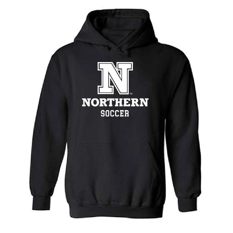 NSU - NCAA Women's Soccer : Sydney Gilbertson - Classic Shersey Hooded Sweatshirt Hoodie with Puffed Sleeves Voluminous Trendy NSU - NCAA Women's Soccer : Sydney Gilbertson - Classic Shersey Hooded Sweatshirt Hoodie with Puffed Sleeves Voluminous Trendy
