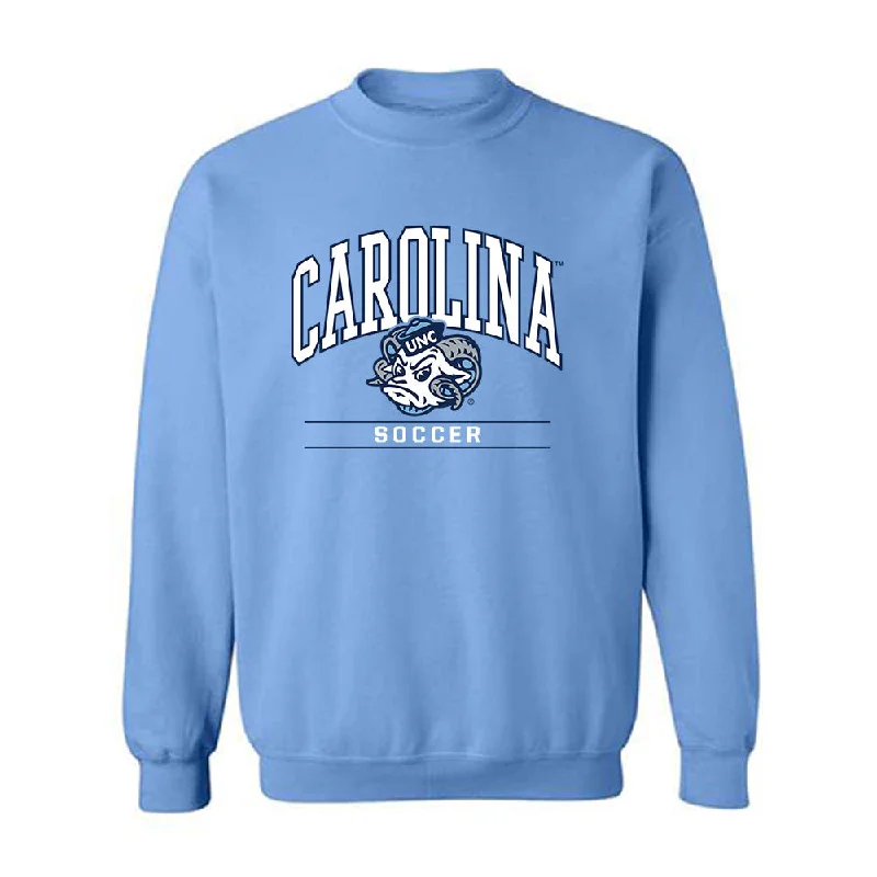 UNC - NCAA Women's Soccer : Aven Alvarez - Classic Shersey Crewneck Sweatshirt Hoodie with Sequins Glamorous Eye-catching UNC - NCAA Women's Soccer : Aven Alvarez - Classic Shersey Crewneck Sweatshirt Hoodie with Sequins Glamorous Eye-catching