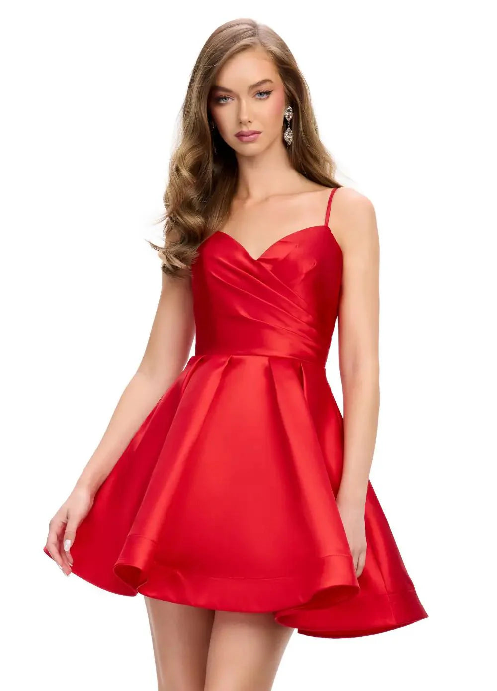 Kyla Mini Dress Chic Pleated Mini Dress