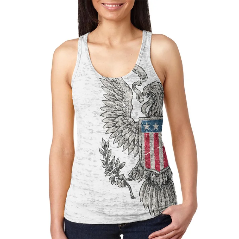4th Of July Born Free Vintage American Eagle Juniors Burnout Racerback Tank Top stretchy tank top 4th Of July Born Free Vintage American Eagle Juniors Burnout Racerback Tank Top stretchy tank top