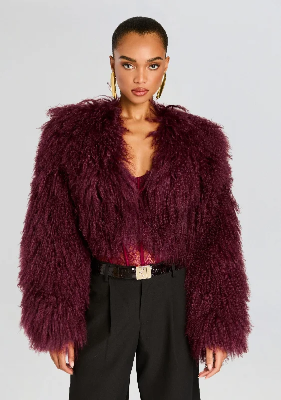 Luxe Fur Jacket Fitted Jacket Loose Jacket Oversized Jacket