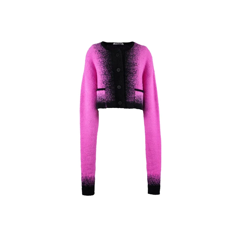 Cropped Boxy Knit Cardigan (Pink Fade) Wool Cardigan Cotton Cardigan Cashmere Cardigan Cropped Boxy Knit Cardigan (Pink Fade) Wool Cardigan Cotton Cardigan Cashmere Cardigan