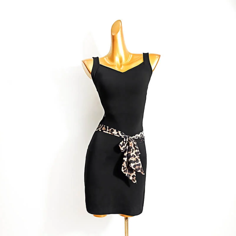 Short Latin Dress with Cutouts