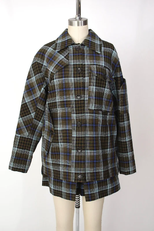 Tibi Plaid Workman Jacket & Short Set Tiered Jacket Buttoned Jacket Zippered Jacket Tibi Plaid Workman Jacket & Short Set Tiered Jacket Buttoned Jacket Zippered Jacket