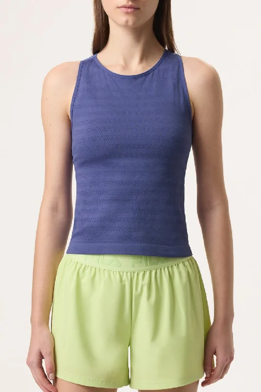 Center Court Seamless Tank cherry red tank