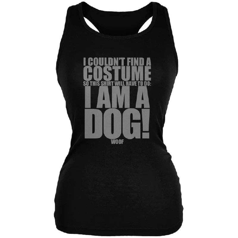 Halloween Cheap Dog Costume Black Juniors Soft Tank Top lime green tank