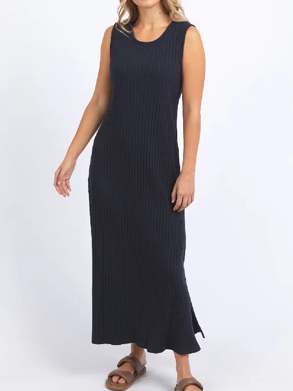 FOXWOOD PIPPA RIB DRESS